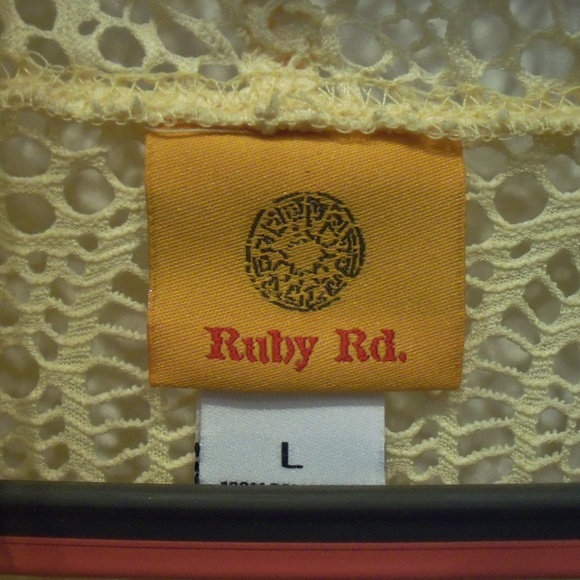 Ruby Rd Lace Jacket   Large - Picture 2 of 4